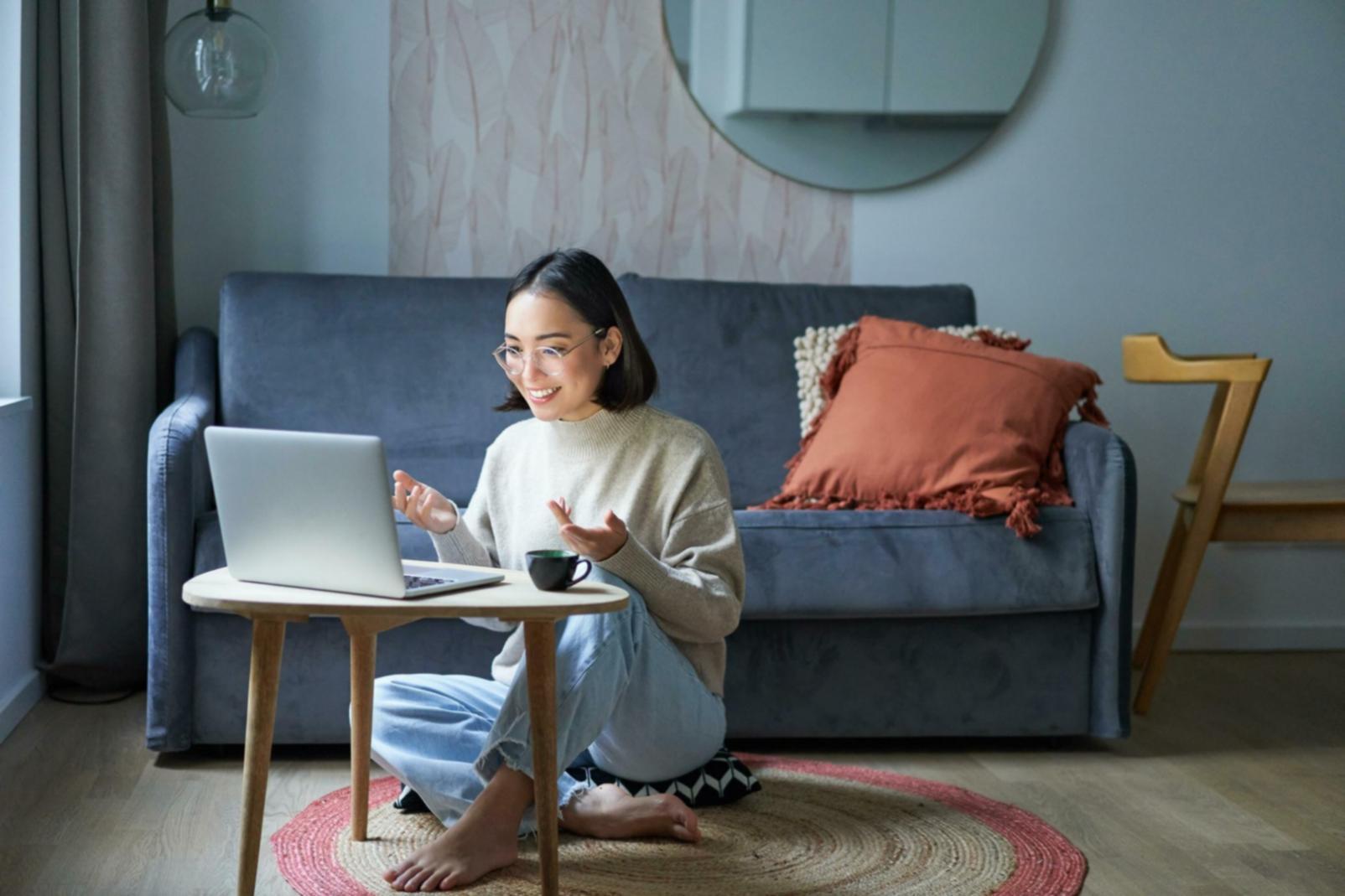 Professional working on financial analysis